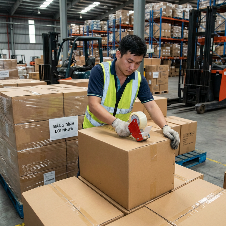 Băng Dính Lõi Nhựa Là Gì Và Vì Sao Thị Trường B2B Ưa Chuộng