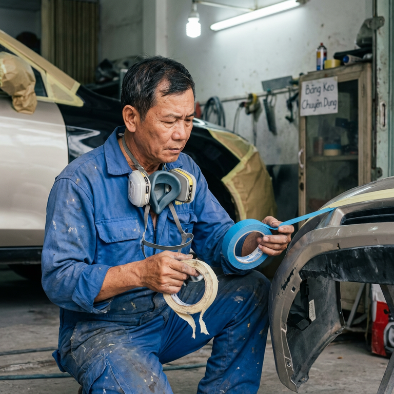 Băng Keo Che Sơn Là Gì Và Vì Sao Thợ Lành Nghề Phải Kén Chọn