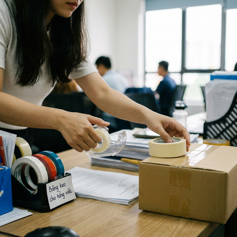 Cách Chọn Băng Keo Văn Phòng Phẩm Chuẩn Cho Từng Vai Trò