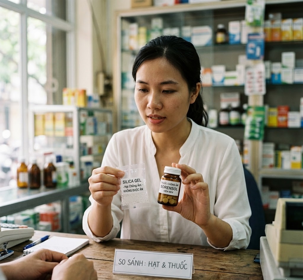 Hạt chống ẩm là gì và vì sao khác với thuốc chống ẩm thông thường