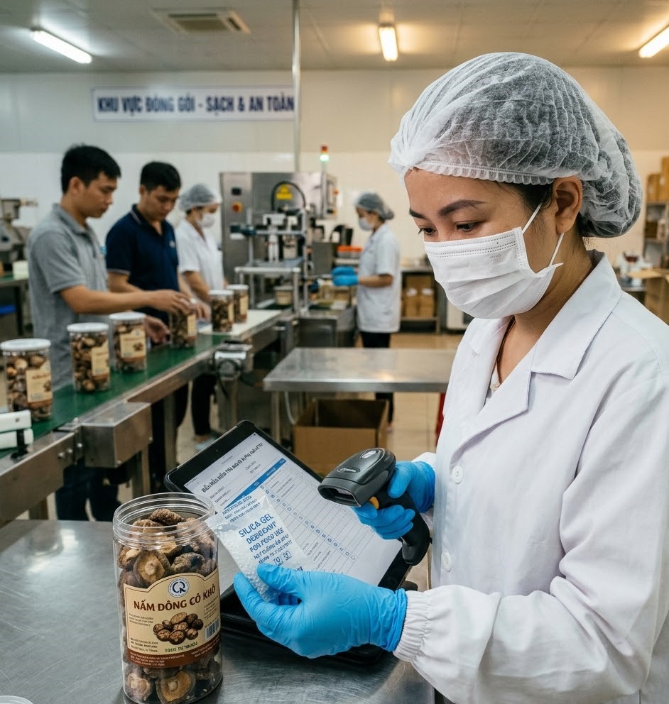 Hạt chống ẩm thực phẩm và tiêu chuẩn an toàn bắt buộc