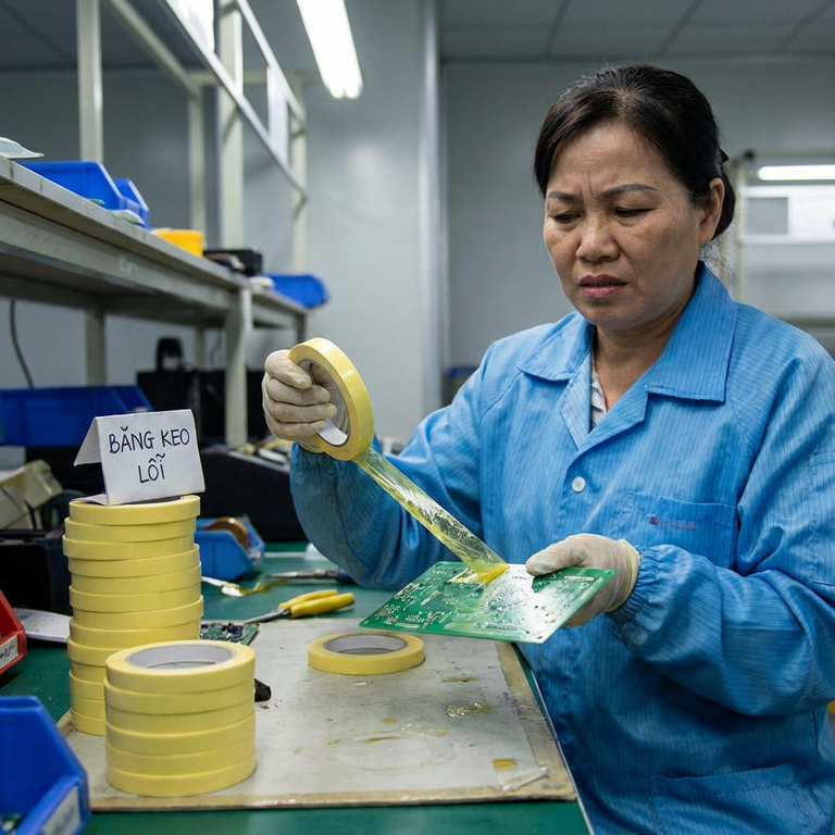 Lỗi Thường Gặp Khi Thu Mua Băng Keo Chống Tĩnh Điện Giá Rẻ