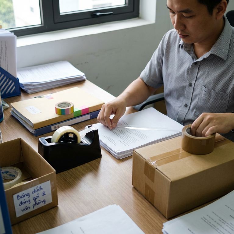 Phân Loại Băng Dính Văn Phòng Theo Nhu Cầu Sử Dụng Thực Tế