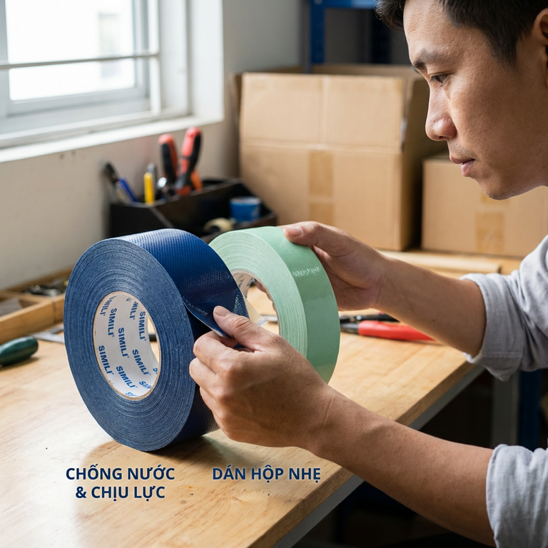 Tiêu Chí Chọn Băng Keo Simili Đúng Cho Từng Mục Đích