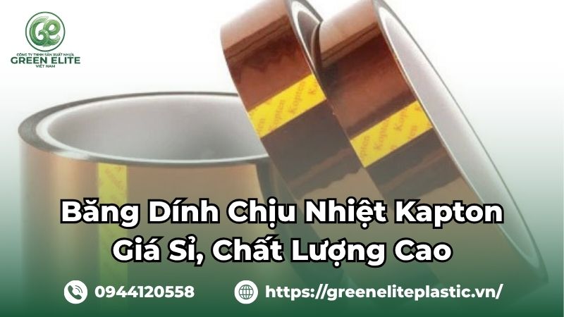 Băng dính chịu nhiệt Kapton chất lượng cao