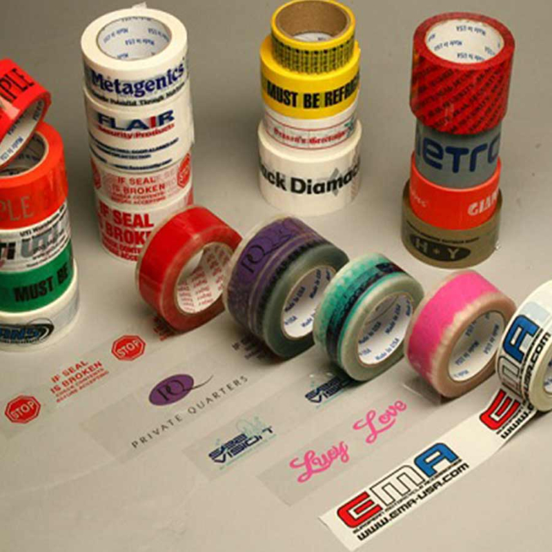 Ứng dụng của băng keo in logo