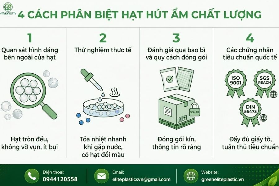 4 cach phan biet hat hut am chat luong
