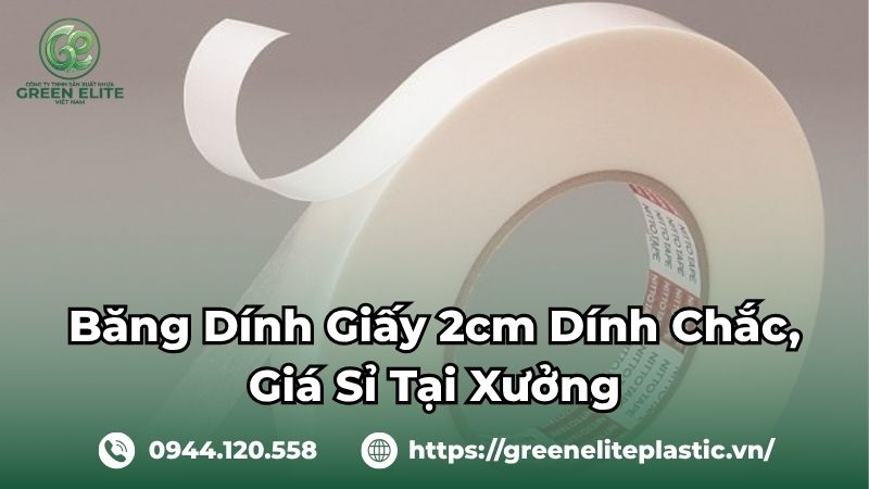 Băng dính giấy 2cm
