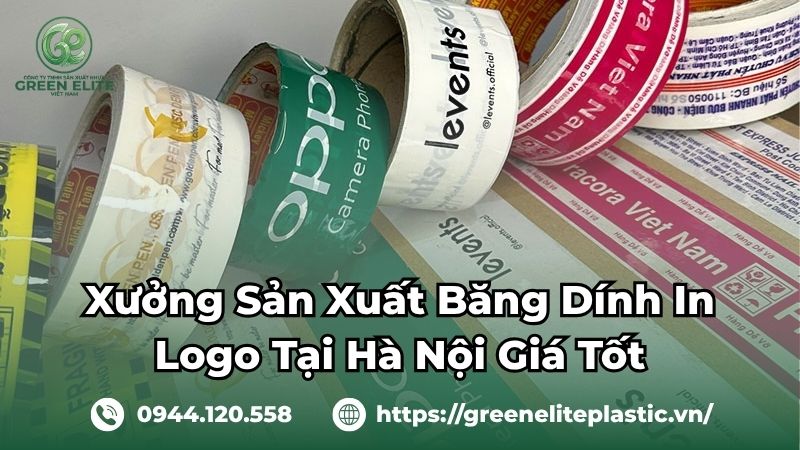 Băng dính in logo tại Hà Nội