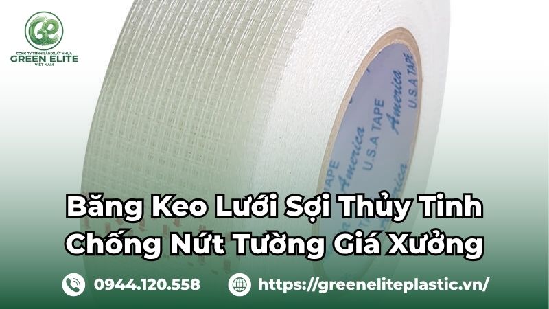 Băng keo lưới sợi thủy tinh