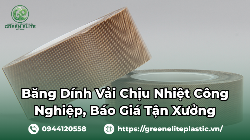 băng dính vải chịu nhiệt