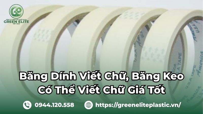 Băng dính viết chữ