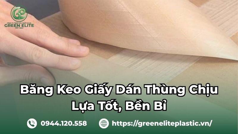 Băng keo giấy dán thùng giá xưởng