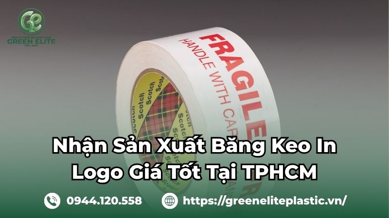 Băng keo in logo tại tphcm uy tín