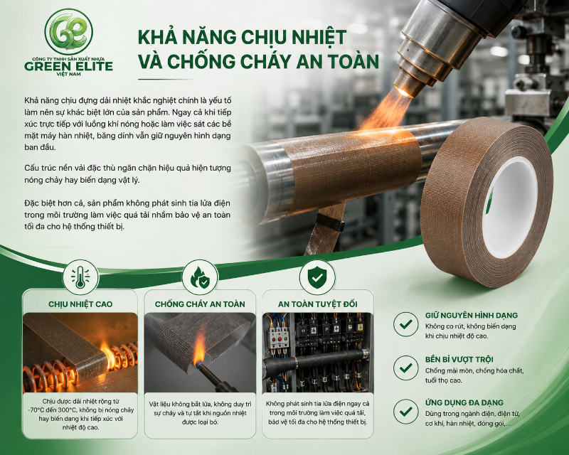 Khả năng chịu nhiệt và chống cháy