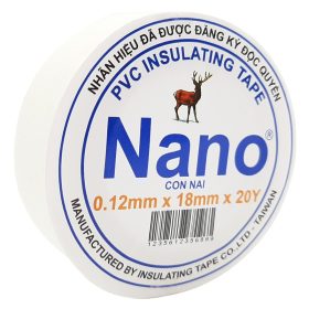 Băng keo điện nano màu trắng