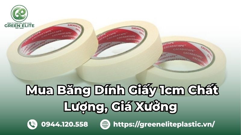 Băng dính giấy 1cm