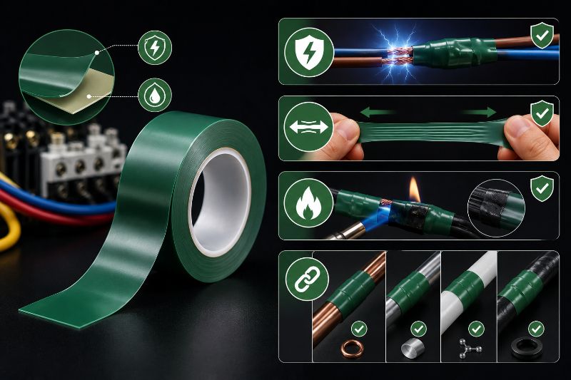 Đặc điểm nổi bật của băng dính cách điện 5cm