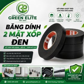 Băng dính 2 mặt xốp đen