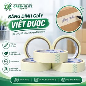 Băng dính giấy viết được