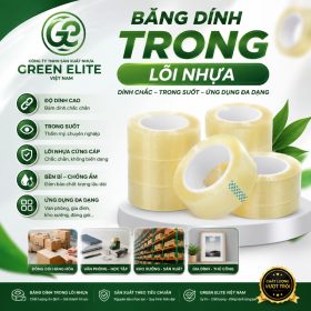 Băng dính trong lõi nhựa