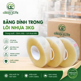 Băng dính trong 3kg lõi nhựa
