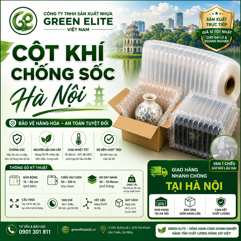 Cột khí chống sốc Hà Nội